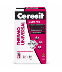 Adeziv si masa de spaclu Ceresit Thermo Universal Multi Pro, 25 kg